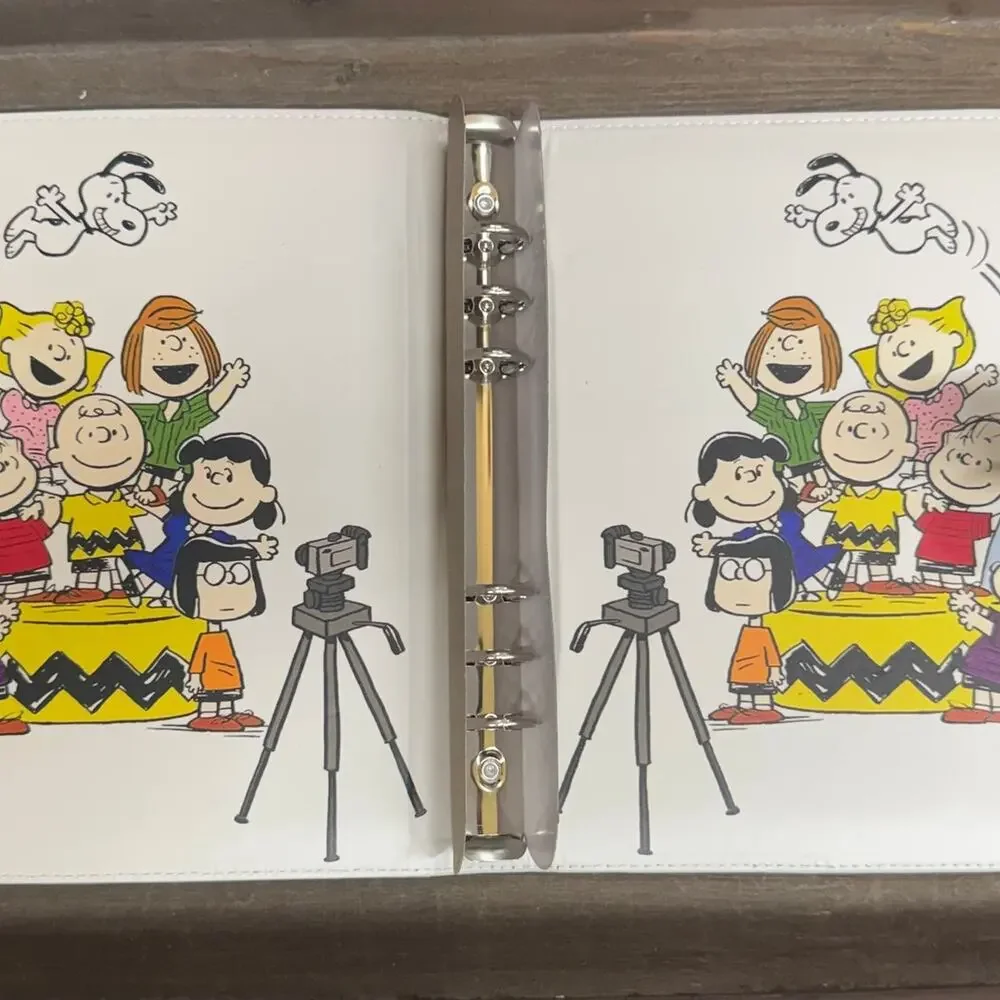 Peanuts Snoopy A5 Binder w/ matching paper